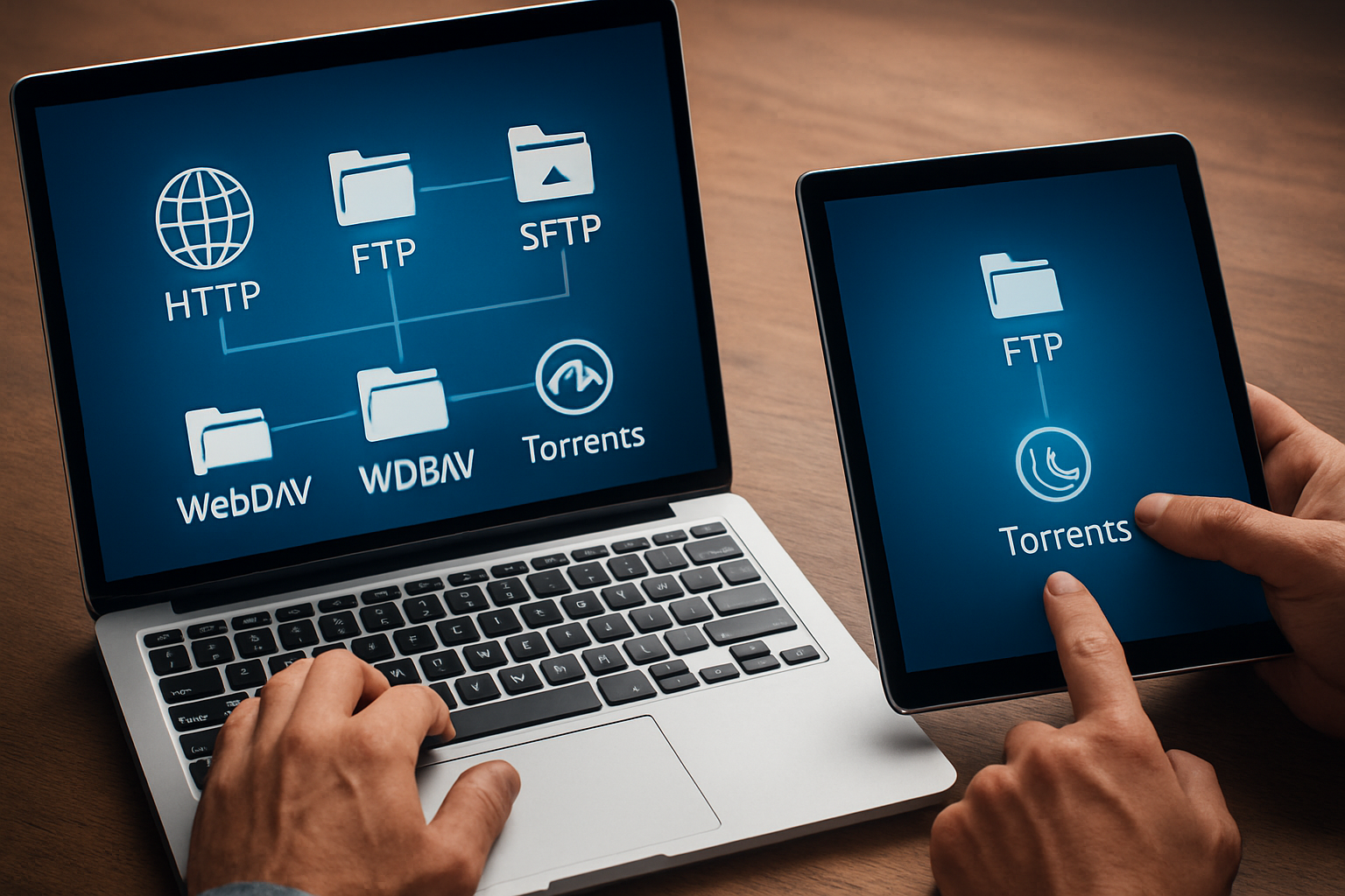 File Transfer Protocols Explained: HTTP vs FTP vs SFTP, WebDAV, and Torrents - Which Should You Use?